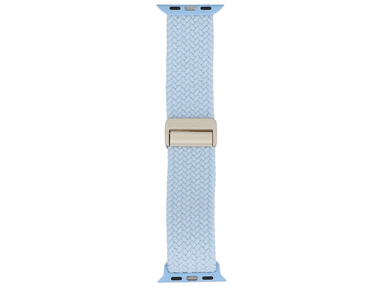 Pasek GlacierX Braided Magnetic Buckle Dreamy Blue do Apple Watch 38/40/41mm Błękitny