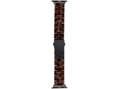 Bransoleta do smartwatcha GlacierX Resin Link Bracelet Chocolate Toffee do Apple Watch 38/40/41mm Brązowa