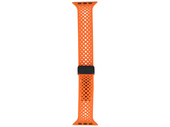 Neues Armband für die Smartwatch GlacierX Silicone Air Dot Magnetic Vibrant Orange für die Apple Watch 42/44/45/49mm Orange