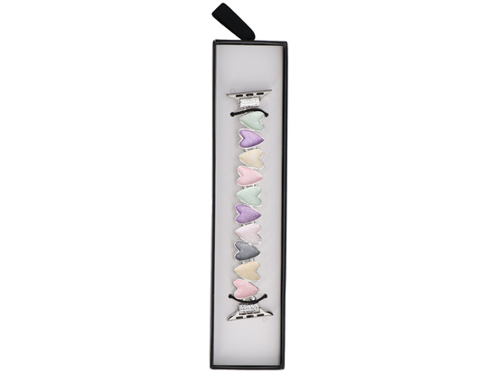 Neue Armbänder für die Smartwatch GlacierX Gleam Sweetheart Stretch Bracelet Ice Candy für Apple Watch 38/40/41mm Mehrfarbig