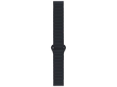 Neues Armband für die Smartwatch GlacierX Silikon Magnetisch Waffel Obsidian Flame Schwarz-Rot 22mm