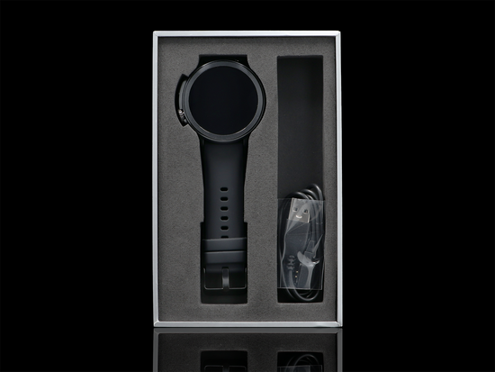 Neuer Smartwatch GlacierX Aura Black GX-AC60