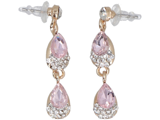 Schmuckset Märchenhaft Lila Halskette + Ohrringe