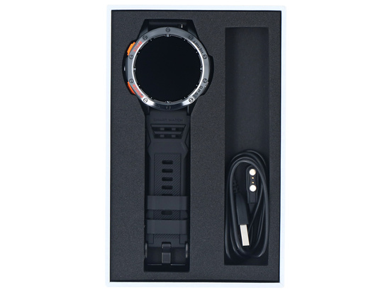 Neuer Smartwatch GlacierX Deca Black GX-DC67