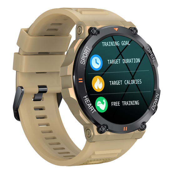 Neues Smartwatch GlacierX Glow Select Beige GX-GS56