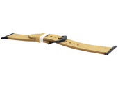 Neues Armband für die Smartwatch GlacierX Leather Seam Avocado Green, speziell für die Apple Watch 42/44/45/49mm.