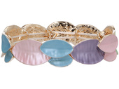 Armband Kranz Gold-Pastell