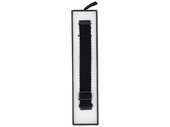 Pasek do smartwatcha GlacierX Slide Strap Nylon Black 22mm pleciony Czarny