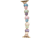 Bransoleta do smartwatcha GlacierX Gleam Bubbles Stretch Bracelet Cotton Candy do AW 38/40/41mm Wielokolorowa