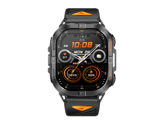 Neuer Smartwatch GlacierX Drift Black GX-DC72