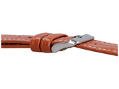 GlacierX Pasek Glossy Leather Caramel Brown do Apple Watch 38/40/41mm Karmelowy