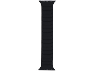 Pasek do smartwatcha GlacierX Silicone Magnetic ExoStripe Black do Apple Watch 42/44/45/49mm Czarny