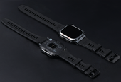 Zestaw Smartwatch GlacierX Avalanche Select Black GX-AC61 + Pasek GlacierX Grip Strap Nylon Black 22mm