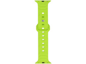 Pasek do smartwatcha GlacierX Silicone Wave Neon Lime do Apple Watch 42/44/45/49mm Limonkowy