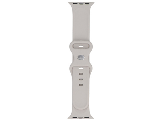 Pasek do smartwatcha GlacierX Silicone Pin&Loop Band Cream Sprinkle do Apple Watch 38/40/41mm Szary