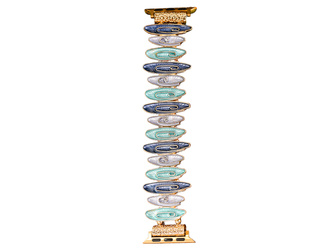 Bransoleta do smartwatcha GlacierX Gleam Waves Stretch Bracelet Coastal Blue do Apple Watch 38/40/41mm Morska