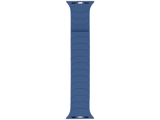 Pasek do smartwatcha GlacierX Silicone Magnetic ExoStripe Cornflower Blue do Apple Watch 38/40/41mm Niebieski