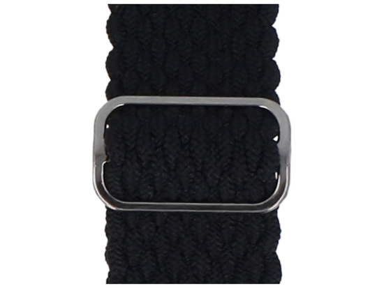 Pasek do smartwatcha GlacierX Slide Strap Nylon Black 22mm pleciony Czarny