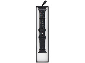 Pasek do smartwatcha GlacierX Silicone Loop Band Black Sprinkle do Apple Watch 42/44/45/49mm Czarny multikolor