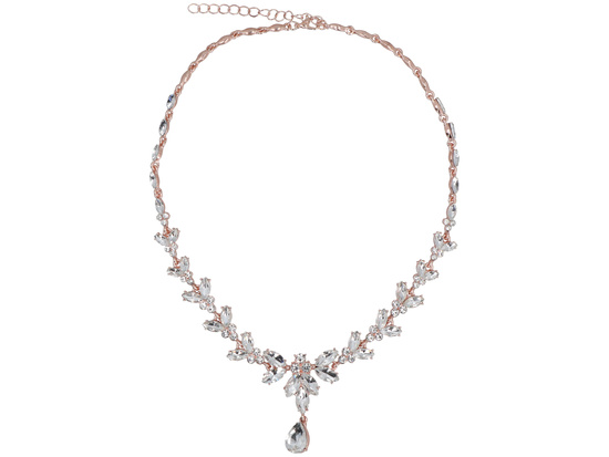 Schmuckset Finezja Rosa Halskette + Ohrringe + Armband