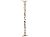 Neue Armband für die Smartwatch GlacierX Zirconia Clover Chain Bracelet Gold für Apple Watch 38/40/41mm Gold