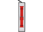 Pasek do smartwatcha GlacierX Silicone Grooved Crimson Red do Apple Watch 38/40/41mm Czerwony