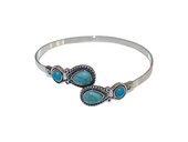 Retro Silber Armreif