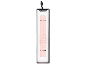 Pasek do smartwatcha GlacierX Silicone Classic Monochromatic Rose Pudrowy róż 20mm