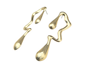 Kolczyki Krople Złote