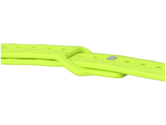 Pasek do smartwatcha GlacierX Silicone Wave Neon Lime do Apple Watch 38/40/41mm Limonkowy