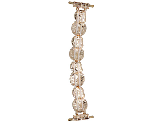 Neue Armbanduhr GlacierX Gleam Vintage Stretch Bracelet Lilac Garden für Apple Watch 38/40/41mm Lila