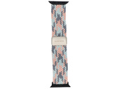 Pasek GlacierX Braided Magnetic Buckle Mint Candy do Apple Watch 38/40/41mm Miętowo-różowy