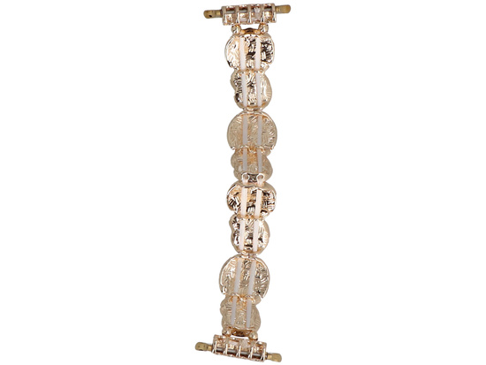 Neue Armbanduhr GlacierX Gleam Vintage Stretch Bracelet Mystic Mauve für Apple Watch 38/40/41mm Malve.