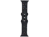 Pasek do smartwatcha GlacierX Silicone Loop Band Black Sprinkle do Apple Watch 42/44/45/49mm Czarny multikolor