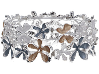 Armband Arkadia Silber-Blau-Gelb