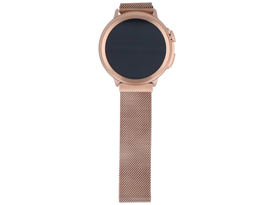 Neuer Smartwatch GlacierX Aura Rose Gold + Mesh-Armband GX-AR60 BM