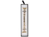 Bransoleta do smartwatcha GlacierX Zirconia Moderne Chain Bracelet Gold do Apple Watch 38/40/41mm złoty