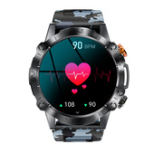 Neuer Smartwatch GlacierX Tactical Black Camo GX-TC59