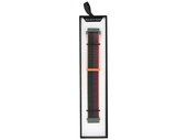 Pasek do smartwatcha GlacierX Grip Strap Nylon Forest Plum Zielono-fioletowy 22mm