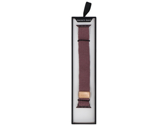 Pasek GlacierX Braided Magnetic Buckle Vintage Mauve do Apple Watch 38/40/41mm Malwowy