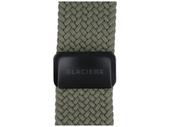 Pasek GlacierX Braided Magnetic Buckle Dark Olive do Apple Watch 42/44/45/49mm Oliwkowy