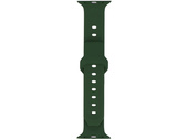 Pasek do smartwatcha GlacierX Silicone Wave Dark Grass Green do Apple Watch 42/44/45/49mm Zielony