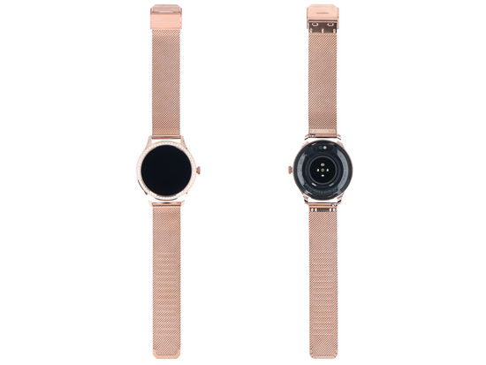 Neuer Smartwatch GlacierX Pearl GX-P246 + zusätzliches Silikonarmband
