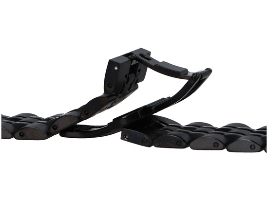 Bransoleta do smartwatcha GlacierX Multi-Link Bracelet Black do Apple Watch 38/40/41mm Czarna