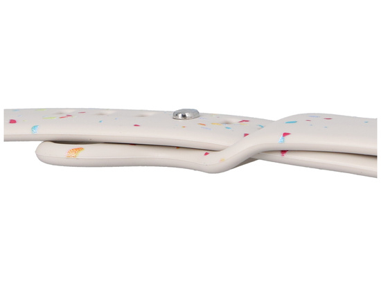 Pasek do smartwatcha GlacierX Silicone Pin&Loop Band Cream Sprinkle do Apple Watch 38/40/41mm Szary