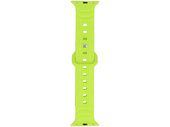 Pasek do smartwatcha GlacierX Silicone Wave Neon Lime do Apple Watch 38/40/41mm Limonkowy
