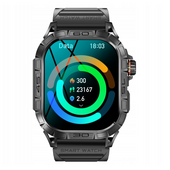 Smartwatch GlacierX Lhotse Black Pasek i Bransoleta GX-LC63 BS