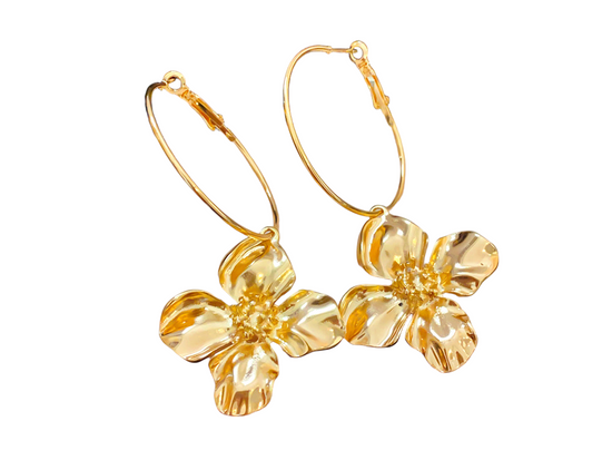 Kolczyki Koniczyna Złote