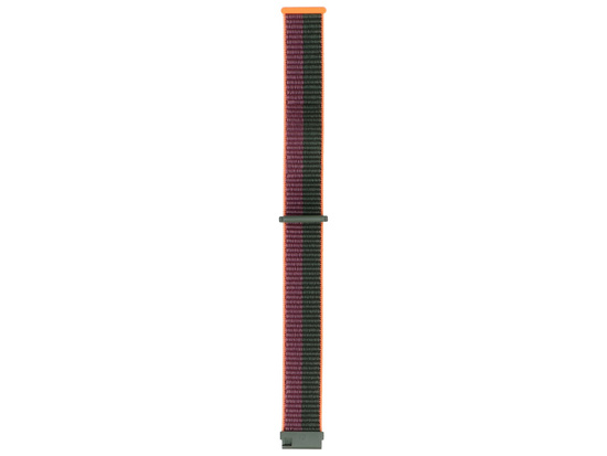 Neues Armband für die Smartwatch GlacierX Grip Strap Nylon Forest Plum Grün-Lila 22mm