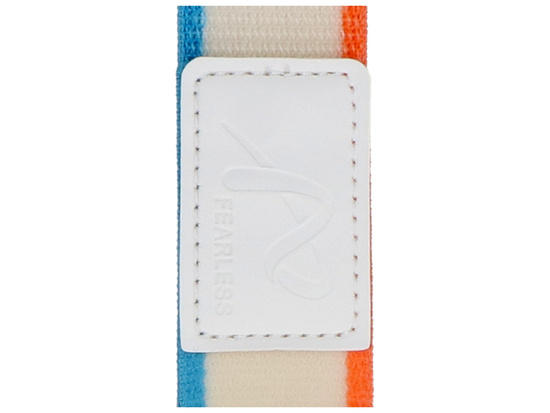 Pasek GlacierX Nylon&Leather Tropical Cream do Apple Watch 42/44/45/49mm Kremowy